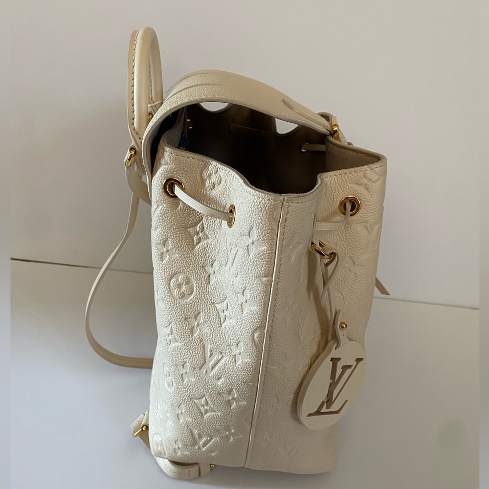 Louis Vuitton montsouris backpack 
❤️white empriente - Picture 6 of 17